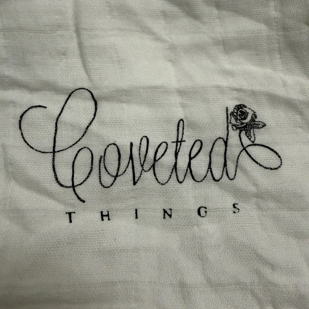Shit Just Got Real Coveted Things Organic Cotton White Blanket Scarf Swaddle